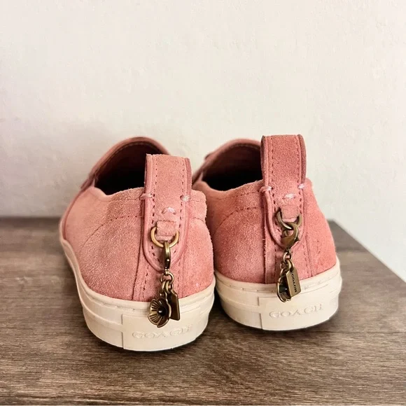 Coach Slip On Sneaker With Tea Rose Rivets - Picture 5 of 12